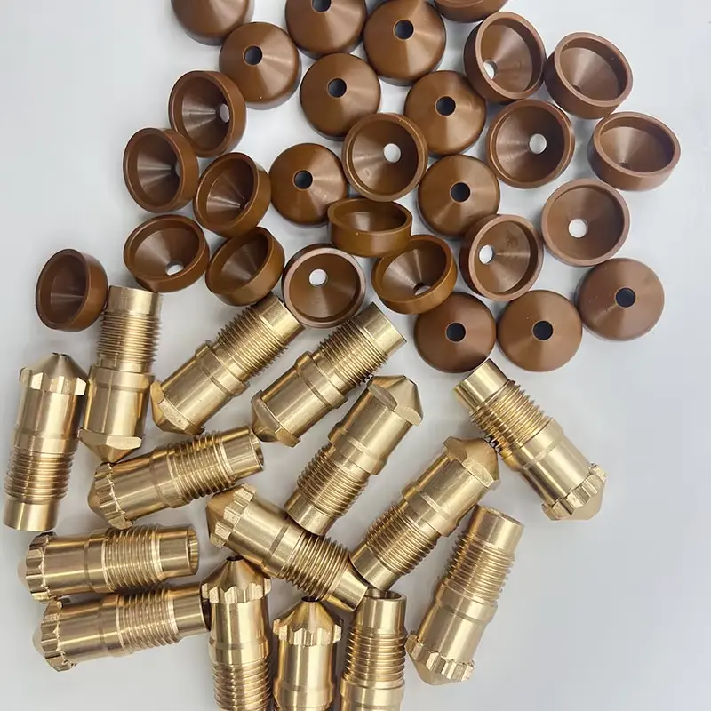 PI polyimide hot runner mold insulation cap hot runner nozzle tip insulation pad cover hot runner nozzle